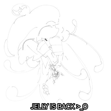 Zircon_(AZ.P3R), Jellyfedd (Jellllyyy), ocxcanon, hanging, jellyfish, > <, big eyes, 1boy, dragon, small eyebrows, scared expression, scared, spread legs, clothed, grabbing