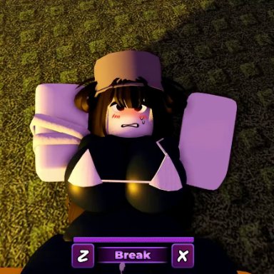 roblox, whorblox adventure, 1boy, 1girls, cum, missionary position, 3d, animated, sound, tagme, video