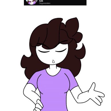 jaiden animations, jaidenanimations, youtube, jaiden, 1girls, ass expansion, big breasts, blush, breast expansion, brown hair, female only, hourglass expansion, hourglass figure, ripped clothing, transformation