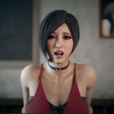 resident evil, ada wong, jill valentine, futaholic, age difference, anal, ass, ass focus, bitch, black hair, breasts, completely nude, erection, female pervert, female sub