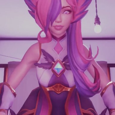 league of legends, riot games, star guardian series, star guardian xayah, xayah, sourwayne, 1boy, 1futa, anal, anal sex, animal ears, balls, big balls, big penis, breasts