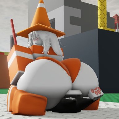 deviantart, roblox, 1female, 1girls, ass smother, ass smothering, big breasts, bigger dom, bigger female, butt crush, buttcrush, facesitting, female, large ass, large butt