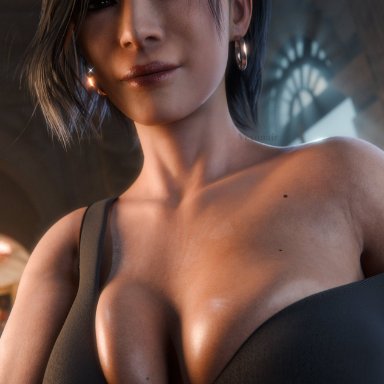 capcom, resident evil, resident evil 4, resident evil 4 remake, ada wong, ada wong (adriana), vexonair, 1girls, ass, big ass, big breasts, breasts, bust, busty, chest