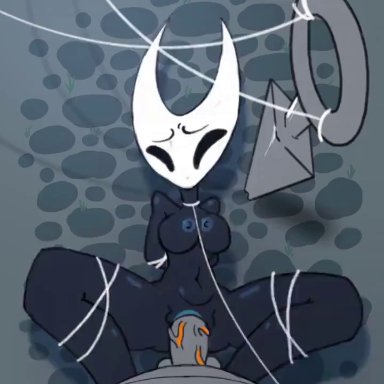 hollow knight, hornet (hollow knight), the infection (hollow knight), algob4v, bav, 1boy, 1girls, anthro, anthro on anthro, anthro only, anthro penetrated, anthro penetrating, anthro penetrating anthro, arachnid, balls