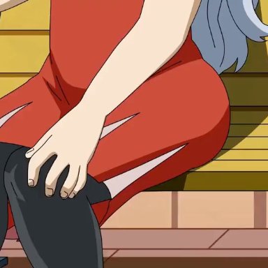 my hero academia, white hair, anime, animated, cute, big ass, child, nipples