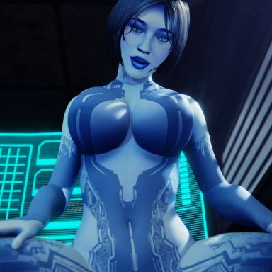 cortana, savagecabbage, cowgirl position, looking at viewer, moaning, pov, riding, 3d, animated, sound, tagme, video