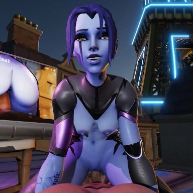 overwatch, overwatch 2, widowmaker, bordeaux black, whyfuvr, ahe gao, anal insertion, anal object insertion, cowgirl position, cum, cum drip, cum in pussy, cum inside, fucked silly, orgasm