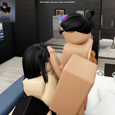 roblox, roblox studio, roblox avatar, robloxian, jonhe, deep blowjob, deep penetration, deep throat, deepthroat, doggy style, face fucking, sex, sex from behind, roblox game, tagme