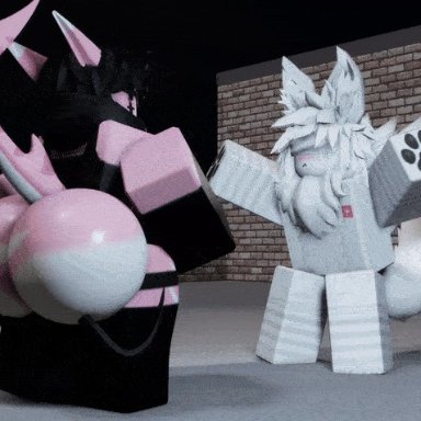 roblox, mermio (oc), robloxian, sylia (mermio), mermio, 1femboy, 1male, 2male, 2males, ass, ass in face, ass on face, ass smothering, big ass, big ass (male)