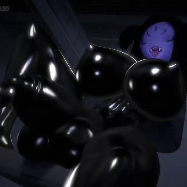 undertale, muffet, scarlena4, 1futa, arachnid, arthropod, ass, balls, big ass, big balls, big breasts, big butt, big penis, black hair, bouncing penis