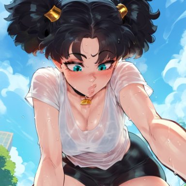 videl, femdom, humiliation, micropenis, tiny penis, ai generated