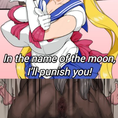 bishoujo senshi sailor moon, sailor moon, usagi tsukino, 1animal, 1girls, 1horse, clothing, cum, cum in pussy, cum inside, feral, feral on female, feral on human, horse, huge ass