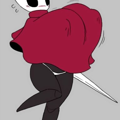 hollow knight, hornet (hollow knight), angstrom, 1girl, 1girls, big breasts, blush, blushing female, blushing profusely, boobs bigger than head, breast expansion, breasts, breasts bigger than head, expansion, female focus