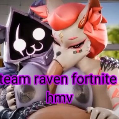 capcut, epic games, fortnite, fortnite: battle royale, kimiko (fortnite), kimiko five tails, kimiko five-tails, raven team leader, dario loco , bear, bear ears, bear girl, big ass, big breasts, blowjob