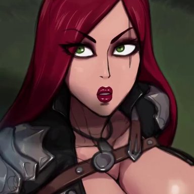 league of legends, riot games, evelynn, katarina du couteau, mundo (league of legends), pixelcarnage, rampage0118, 1boy, 1boy1girl, 1girl, ass, ass focus, child bearing hips, dat ass, defeat