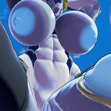 vrchat, warframe, hildryn (warframe), heavyplushbutt, 1futa, big ass, big balls, big breasts, big penis, fit futanari, futa only, futanari, huge ass, huge balls, huge breasts