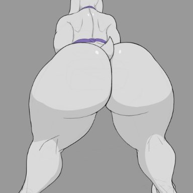 undertale, toriel, nerobero0, big ass, female, furry, tail, voluptuous female