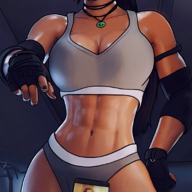 netflix, the legend of lara croft, tomb raider, lara croft, sfrinzy, 1girls, abs, athletic, athletic female, big ass, big boobs, boobs, breasts, clothed, clothed female