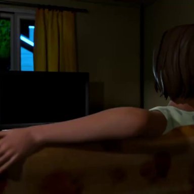 life is strange, the ring, max caulfield, yamamura sadako, nuttytouch, 2futas, anal, anal sex, cum in ass, cum inside, futa on futa, futa only, futa penetrated, futa penetrating, futa penetrating futa