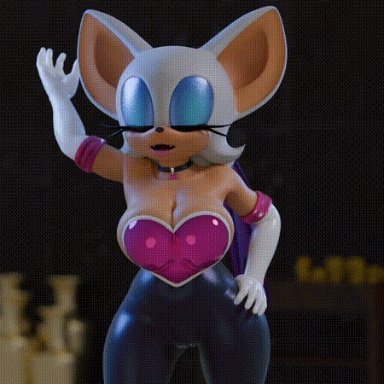 sega, sonic (series), sonic adventure 2, sonic the hedgehog (series), mobian (species), rouge the bat, rouge the bat (nottanj), nottanj, redmoa, bat, big ass, big breasts, mobian, mobian bat, 3d