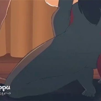 kythie (legend of queen opala), cappulait, female, furry, sex, animated, sound, tagme, video, voice acted