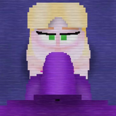 five nights at freddy's, scottgames, mrs afton, william afton, banditeere, 1boy, 1boy1girl, 1girls, balls on face, big balls, big belly, big penis, blonde female, blonde hair, blowjob