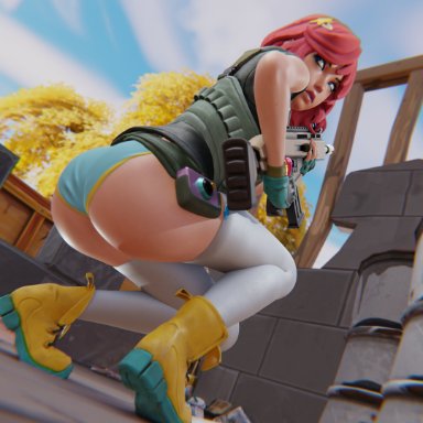 epic games, fortnite, fortnite: battle royale, skye (fortnite), undercover skye (fortnite), jtopau, 1girls, bottomwear, clothed, clothing, female, female focus, female only, light skin, light-skinned female